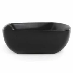 Vasque à Poser 54,2 X 38,6 Cm Rectangulaire, Céramique, Noir Mat, Made In France, Desvres -Produits De Salle De Bain Soldes 2024 vasque a poser rectangulaire 542 x 386 cm ceramique noir mat made in france desvres 1