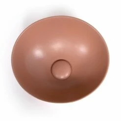 Vasque à Poser 41 X 37 Cm Ronde, Céramique, Brique, Made In France, Desvres 7 Vasque à Poser 41 X 37 Cm Ronde, Céramique, Brique, Made In France, Desvres -Produits De Salle De Bain Soldes 2024 vasque a poser ronde 41 x 37 cm ceramique brique made in france desvres 2