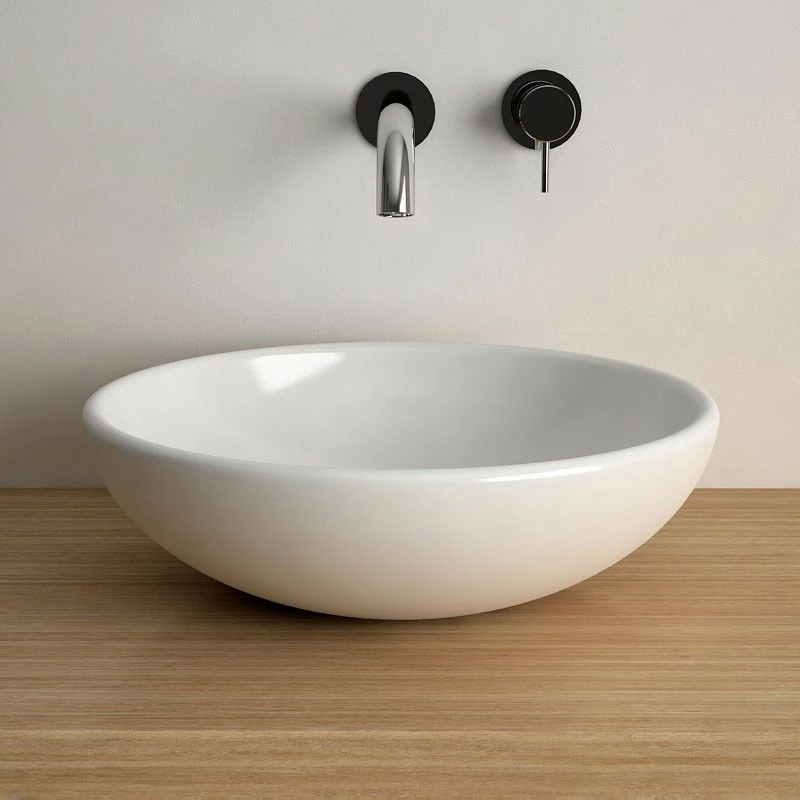 Vasque à Poser Ø40 Cm Ronde Bol Céramique, Aoki 5 Vasque à Poser Ø40 Cm Ronde Bol Céramique, Aoki – Image 3