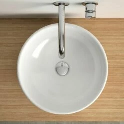 Vasque à Poser Ø40 Cm Ronde Bol Céramique, Aoki 10 Vasque à Poser Ø40 Cm Ronde Bol Céramique, Aoki -Produits De Salle De Bain Soldes 2024 vasque a poser ronde aoki 40 cm 3