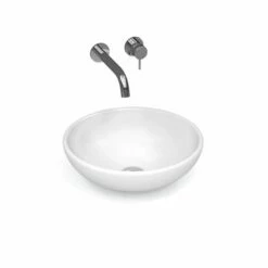 Vasque à Poser Ø40 Cm Ronde Bol Céramique, Aoki 11 Vasque à Poser Ø40 Cm Ronde Bol Céramique, Aoki -Produits De Salle De Bain Soldes 2024 vasque a poser ronde aoki 40 cm 4