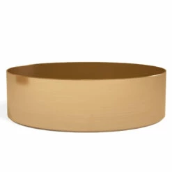 Vasque à Poser Ø40 Cm, Ronde En Inox, Bronze Brossé, Art -Produits De Salle De Bain Soldes 2024 vasque a poser ronde en inox bronze brosse o40 cm art 1