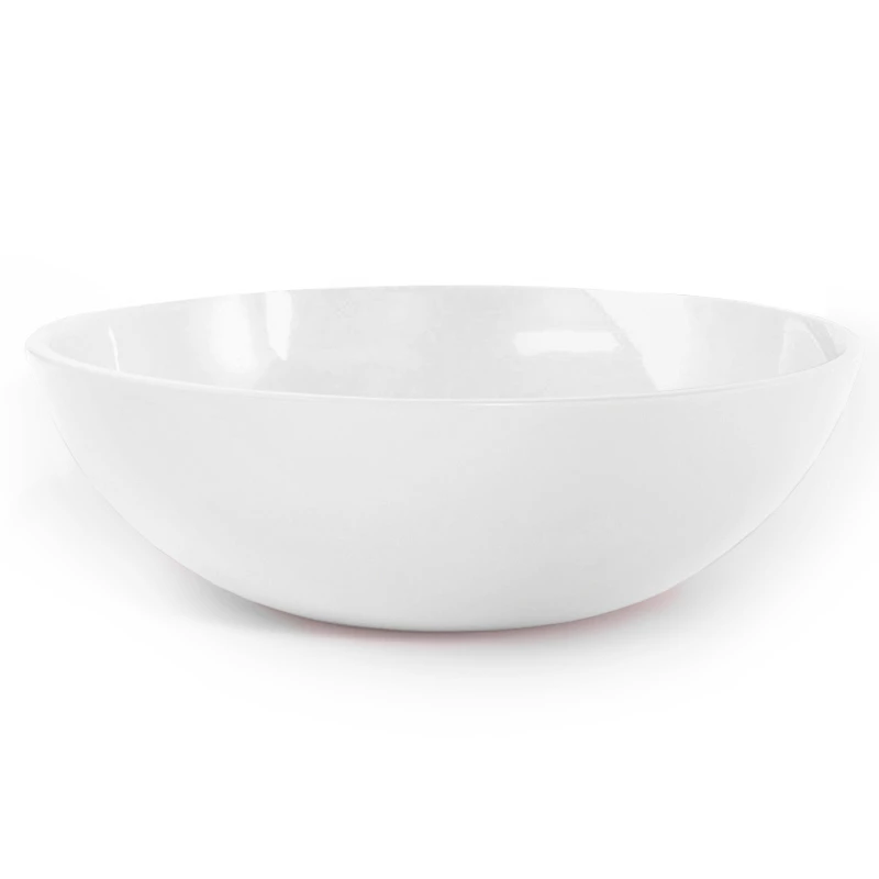 Vasque à Poser Ø47,5 Cm Ronde, Céramique, Blanc Brillant, Made In France, Desvres 4 Vasque à Poser Ø47,5 Cm Ronde, Céramique, Blanc Brillant, Made In France, Desvres – Image 2