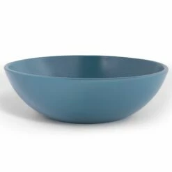 Vasque à Poser Ø47,5 Cm Ronde, Céramique, Bleu Mat, Made In France, Desvres -Produits De Salle De Bain Soldes 2024 vasque a poser ronde o475 cm ceramique bleu mat made in france desvres 1