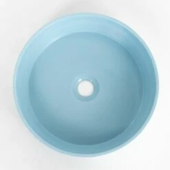 Vasque Béton, 36 cm, Bleu Ciel, Boya -Produits De Salle De Bain Soldes 2024 vasque beton 36 cm bleu ciel boya 1