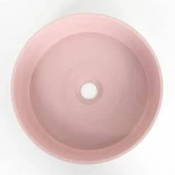 Vasque Béton, 36 cm, Rose, Boya -Produits De Salle De Bain Soldes 2024 vasque beton 36 cm rose boya 1